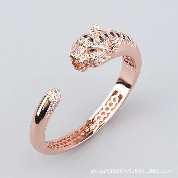 Golden bracelet, pink gold
