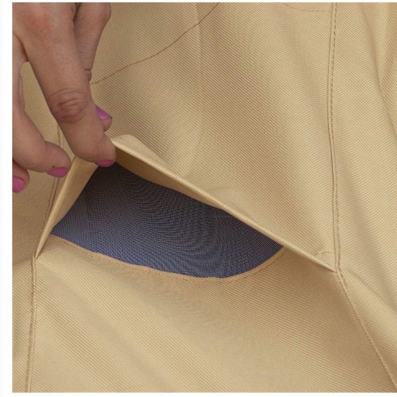 43 英寸露台吊椅罩秋千罩花园户外防水鸟笼摇椅罩 家具防尘罩