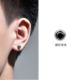 New Magnetic Ear Clip Personality Trend No Ear Holes Ear Bone Clip Simple High-end Sense Fat Handsome Fashion Ear Stud for Men