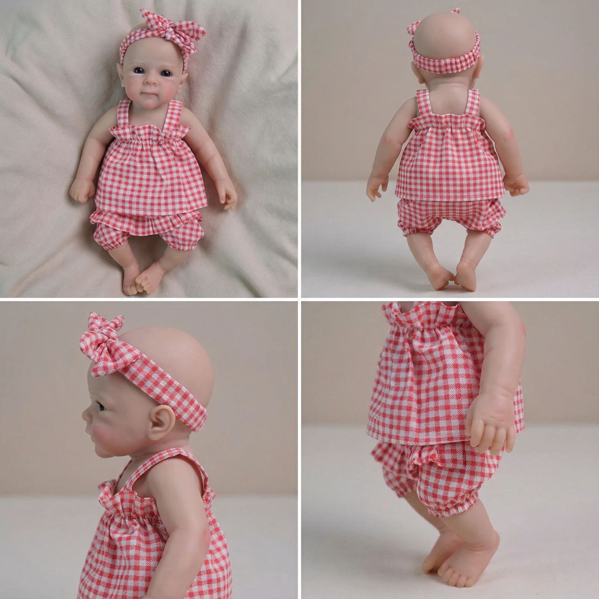 12 pulgadas polvo cuadrado conjunto de cabina Q-ball bettie muñeca regalos de Navidad muñeca de silicona para niños