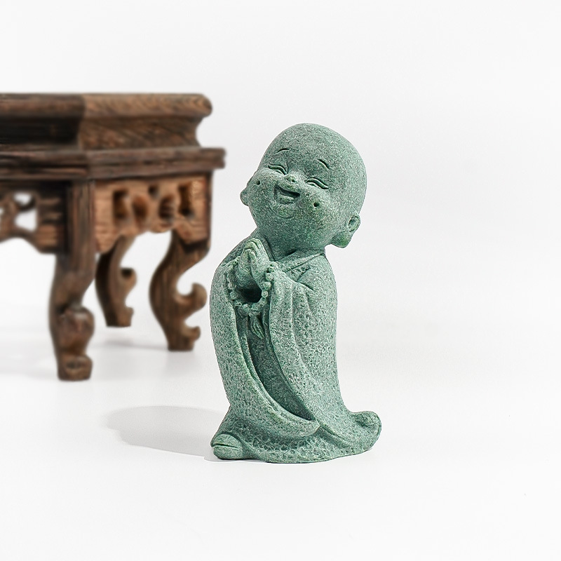 Estatua de Buda paisaje decoración té mascota estatua de Buda paisaje bonsai sumergido joyería