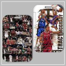 批发麦迪NBA公交地铁卡学生饭卡校园门禁证卡套食堂工牌胸卡篮球.