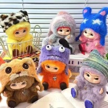 WAKUKU毛毛潮趣派对系列(裸娃)哇库库手办毛绒潮玩公仔