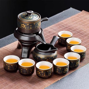 Automatic Tea Set for Home Use, Light Luxury High-End Tea Brewing Tool, Office Kung Fu Teapot
