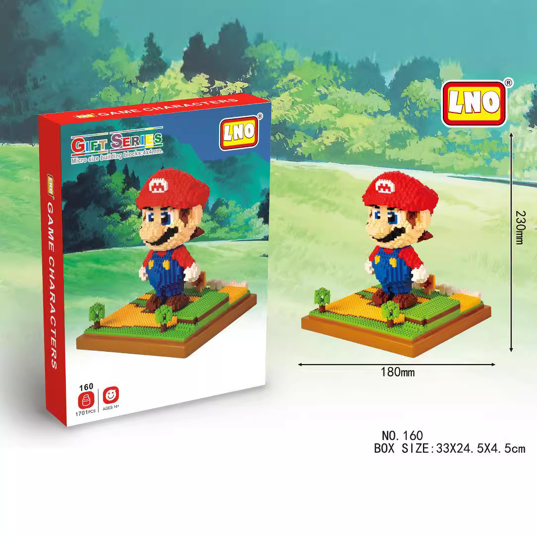 Lno Liao 157 Elf bola escena pequeña partícula bloques de construcción diamante montaje juguetes creativos los niños