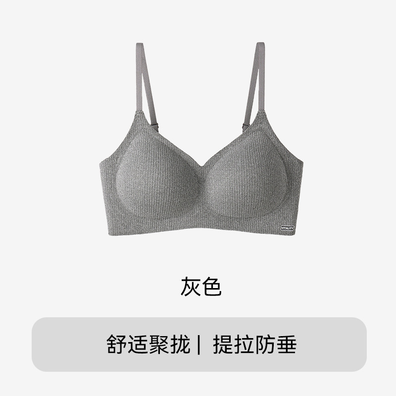 2025秋冬新款内衣女小胸聚拢显大提拉防下垂上托收副乳无痕文胸罩|undefined