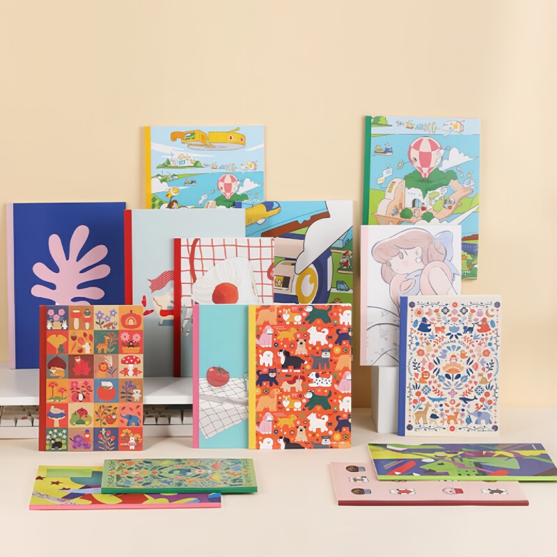 [New Product for Winter 2025] Kokuyo Design Notebook Illustrator Series Diary Notepad