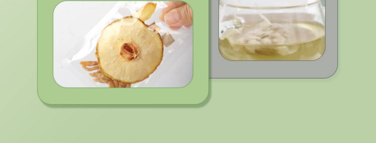 Yu Zhu Mai Dong Xue Li Herbal Tea Blend 250g Snow Pear Lily Ophiopogon Solomon Seal Drink 10 Bags specifications