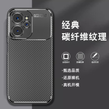 适用realme10手机壳k10pro后壳oppoa58碳纤维纹防摔手机保护套