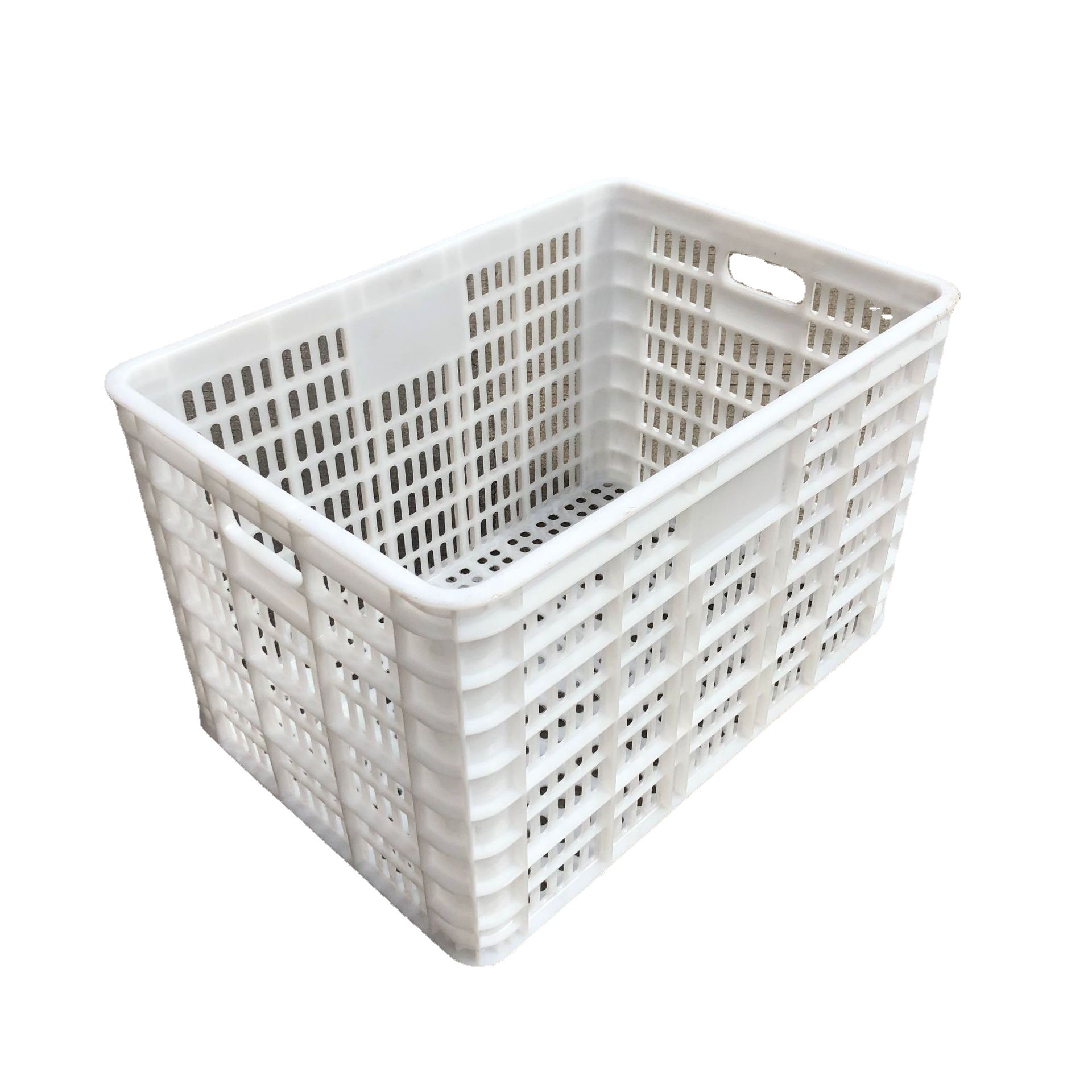 塑料周转萝深圳蔬菜水果加厚运输萝 塑料周转菜萝胶筐 耐摔压菜箩