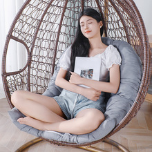 跨境亚马逊防水防日晒吊篮双人坐垫单人鸟巢秋千垫子加厚吊椅靠垫