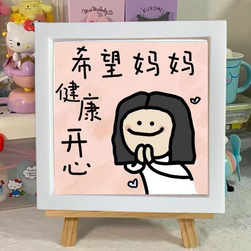 Mother's Day Gift Goddess' Day Photo Frame Creative Ornament Bedroom Decoration Gift for Mom Frame Cross-Border Wholesale