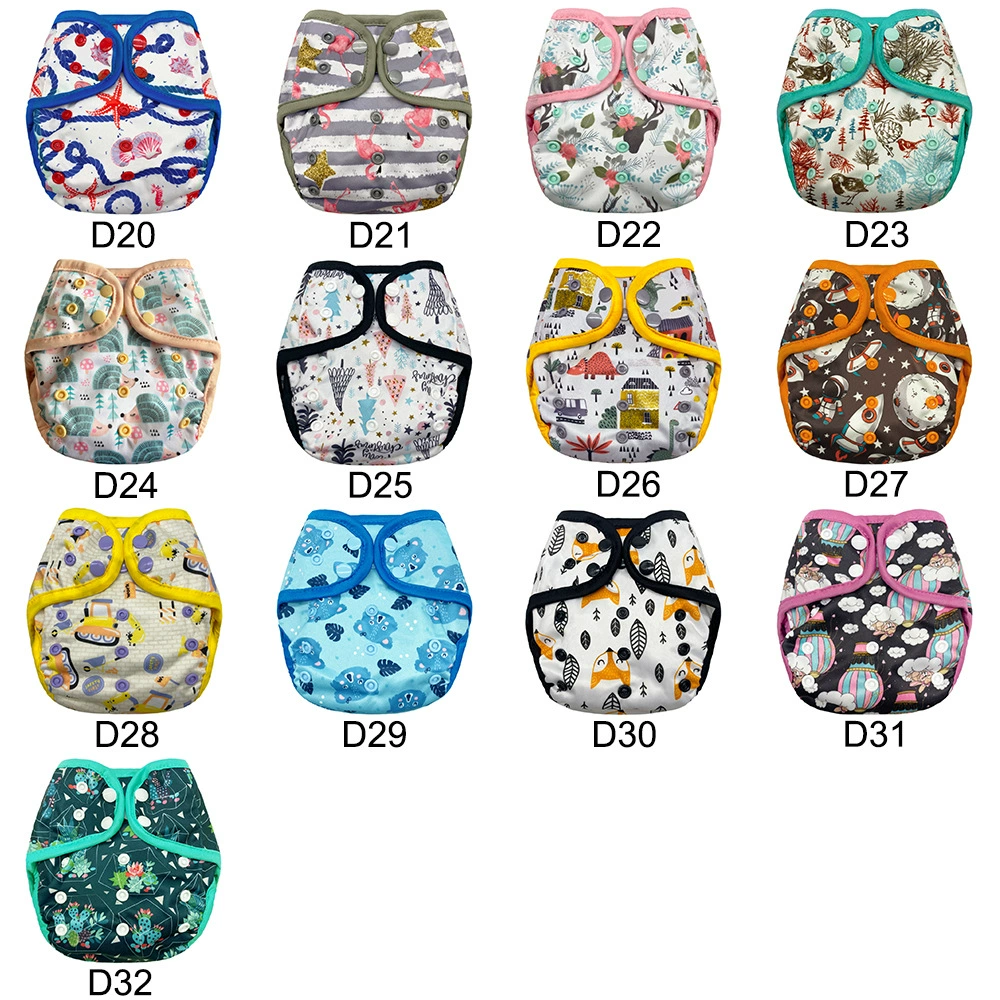 Goodbum Детские подгузники Обложка Подгузник Тонкая Летняя Моющаяся Регулируемая Кнопка Внешняя Торговля AliExpress Горячая Распродажа