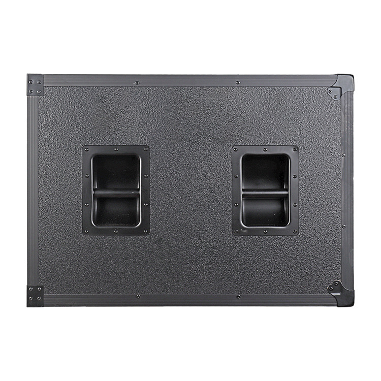 Alta fidelidad doble subwoofer de 18 pulgadas escenario de audio pasivo al aire libre DS218