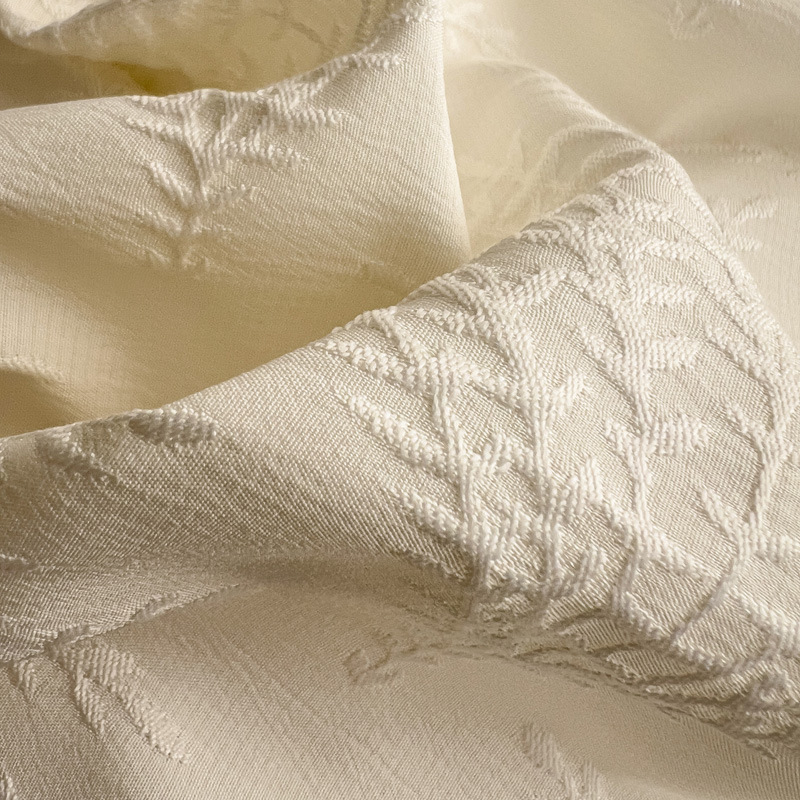 Gauze Jacquard Bedding Set, Double-layer Cotton Duvet Cover Set_voghion.com