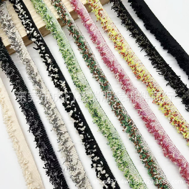 Autumn and winter color unilateral beard lace clothing coat cuff toy luggage decorative accessories webbing wholesale Autumn and winter color unilateral beard lace clothing coat cuff toy luggage decorative accessories webbing wholesale