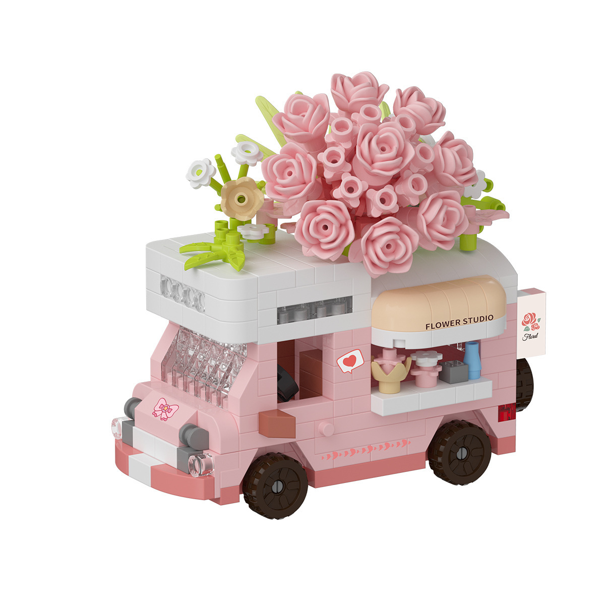 (Wholesale), RV, constructor, table toy, delicacies, Birthday gift 5