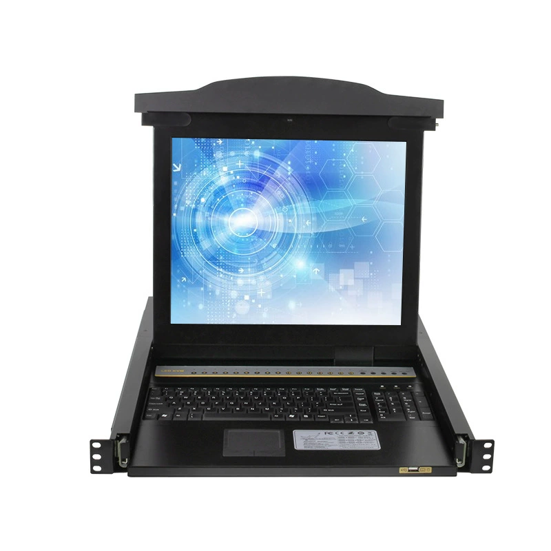 Зонд CAT5 LED KVM-переключатель на 32 пути USB/PS2 Raif (Cat5 сетевой порт IP удалённый)