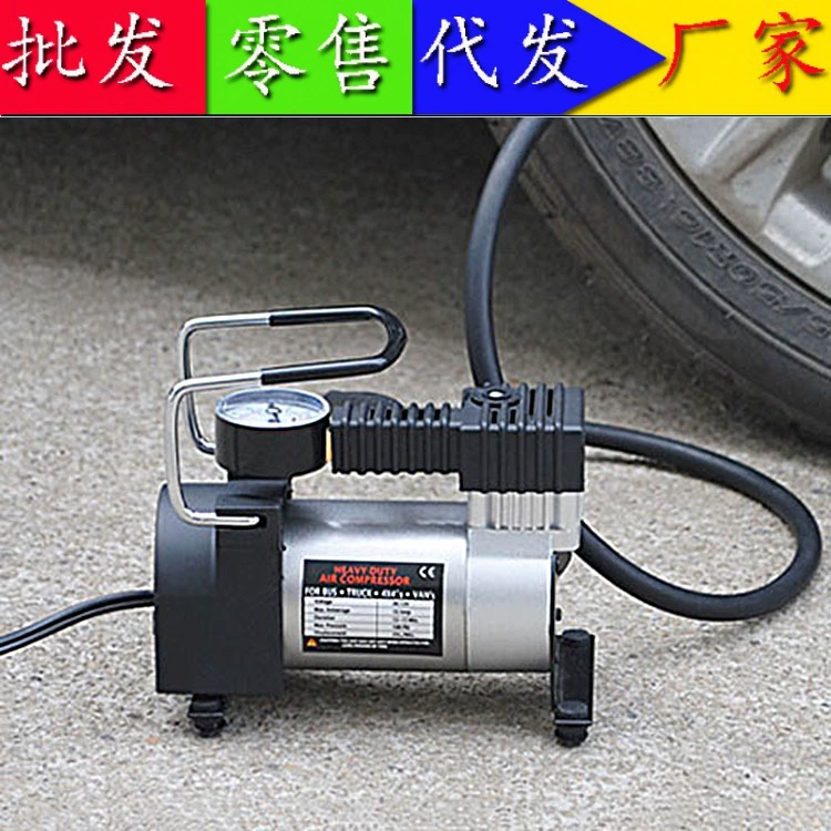 Турник Электрический одноцилиндровый воздушный насос Автомобильный Портативный электрический воздушный насос высокого давления высокой мощности автомобильный воздушный насос