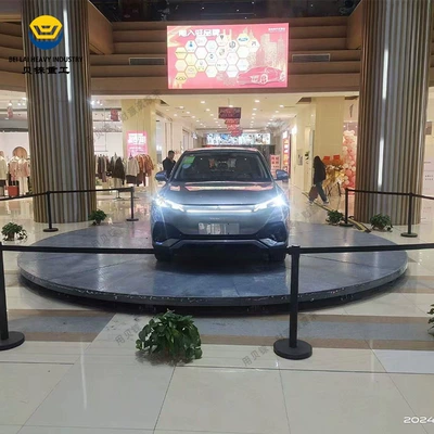 Exhibition hall car rotating Avtomobil fırlanan platformaları