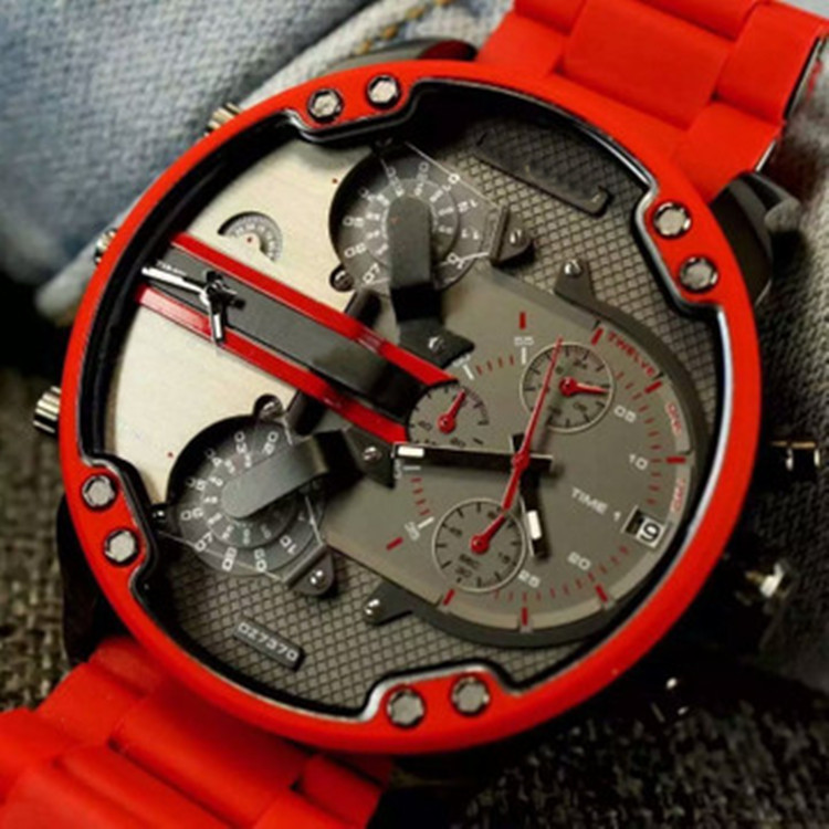 2020 Export Hot Selling 7370 Red Dz Quartz Men's Watch Large Watch 7333 7312 Spot Direct Sale 2020 Export Hot Selling 7370 Red Dz Quartz Men's Watch Large Watch 7333 7312 Spot Direct Sale