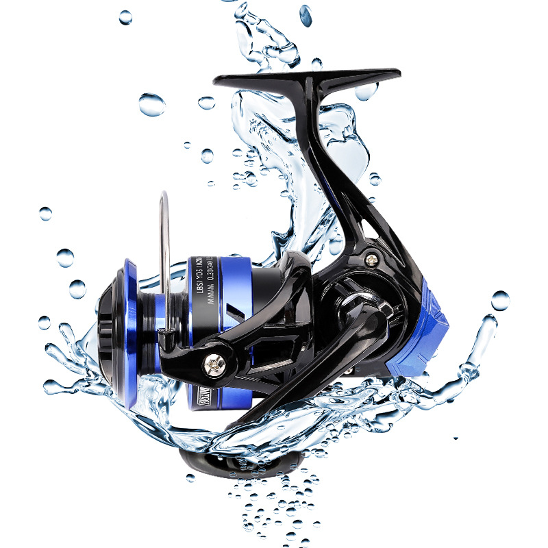 Yongshun artes de pesca Cixi rueda de pesca cabeza de metal rueda de pesca rueda giratoria carrete de pesca carretera rueda asiática mar rueda de caña rueda de pesca