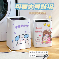 萌え柚姉妹スーツケース大サイズシール防水diy _ カードシール女の子レーザー絵収納ケース貼り付け