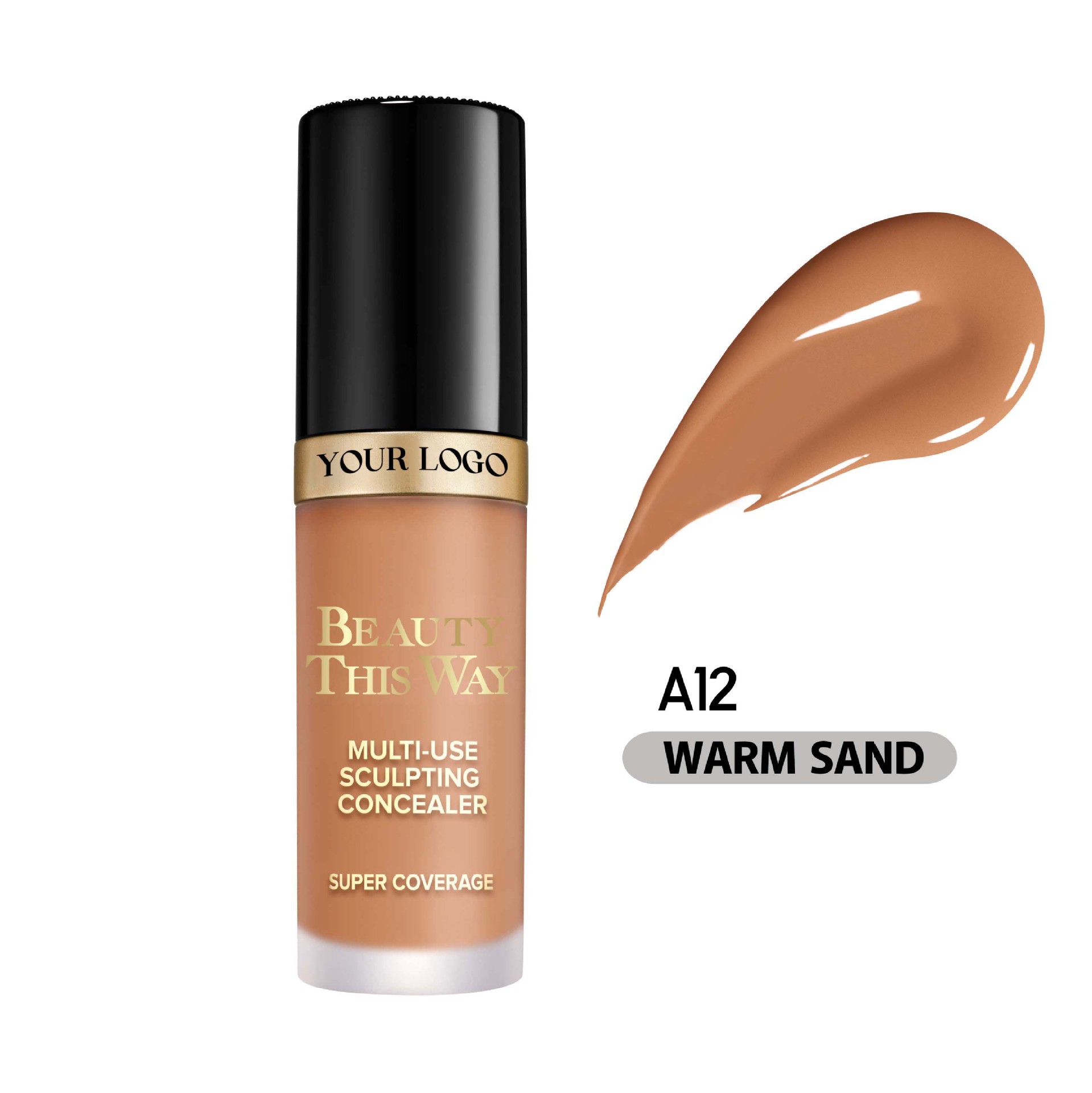 Too Faced Concealer, concelador de base, concelador de base de maquillaje ligero y fino, concelador de base líquido para reparar la apariencia, concelador de base