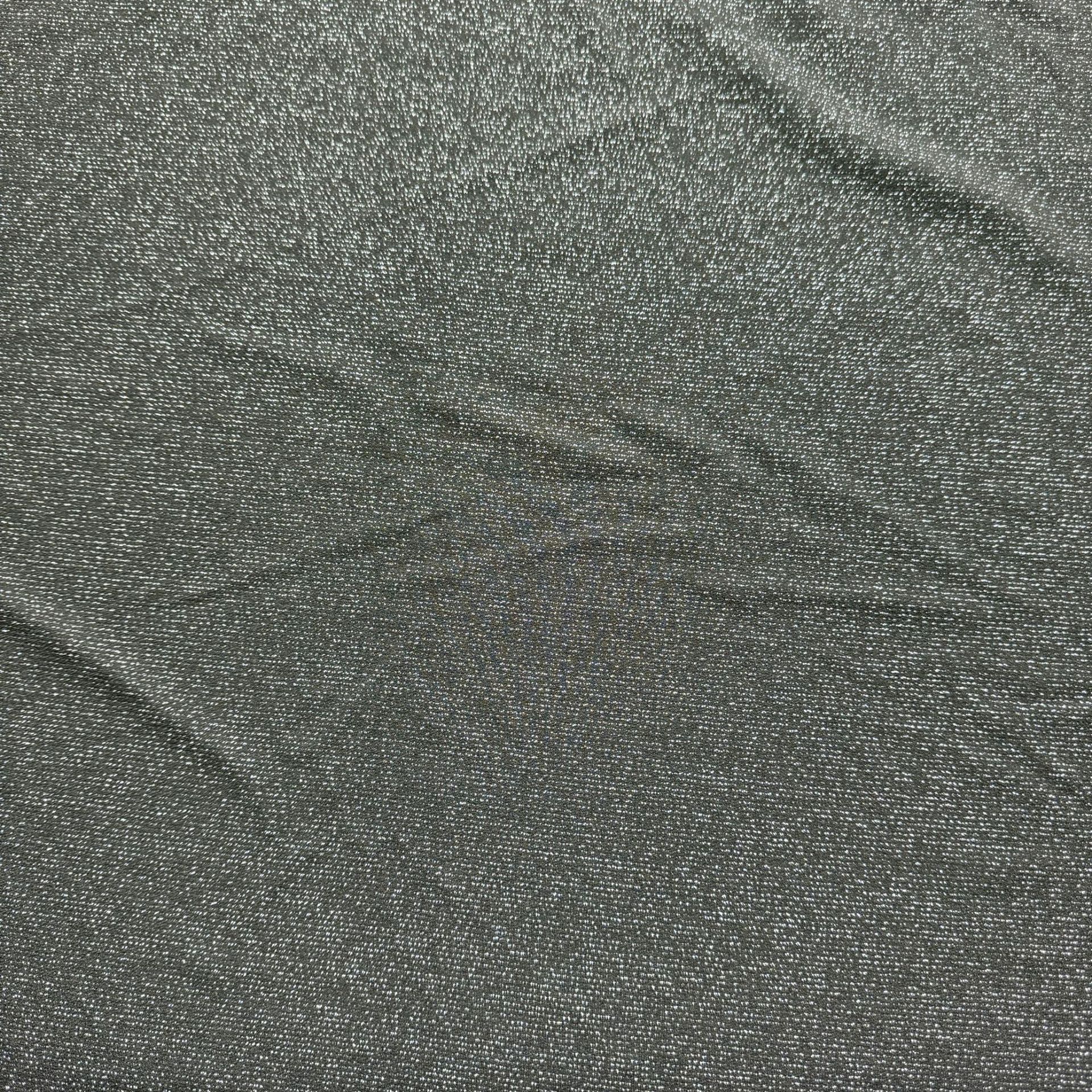 南韩丝针织金银丝面料 金银丝涤氨针织弹力面料 亮丝闪光布晚礼服