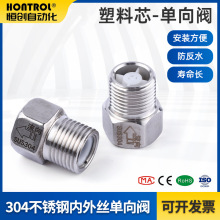 单向止回阀卫生间水管马桶回水4分止逆阀热水器水表逆止阀防回流