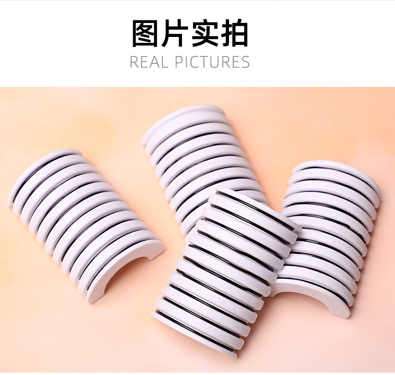 Self-adhesive false eyelash strips, 10-piece set, self-adhesive eyelash glue, easy to use, false eyelash glue strips, false eyelash beauty glue undefined