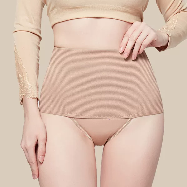 Fallslim Women's Tummy Control Thongs High Waist Flat Belly
