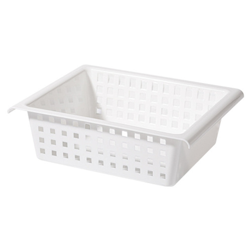 Japanese-style punch-free telescopic rod storage basket kitchen floor cabinet sink wardrobe layered multi-functional storage rack