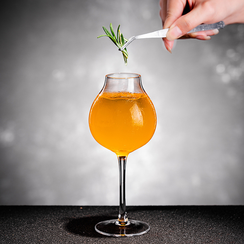 Taza de degustación de whisky creativa, taza de cóctel de alto valor comercial, taza de olor de licor de lujo, taza de fragancia de alta calidad