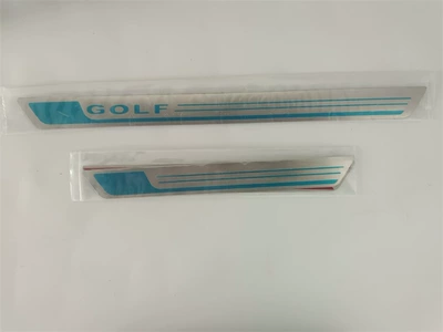 Applicable to 2014-2016 Volkswagen Golf 7 ultra-thin threshold bar ultra-thin welcome pedal (Dekorativ pedal başlıqları) - silver