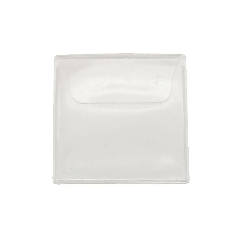 Suministro a largo plazo bolsa de colección de monedas conmemorativas de pvc transparente película de plástico bolsa de insignia de pvc bolsa de almacenamiento de monedas de voltaje