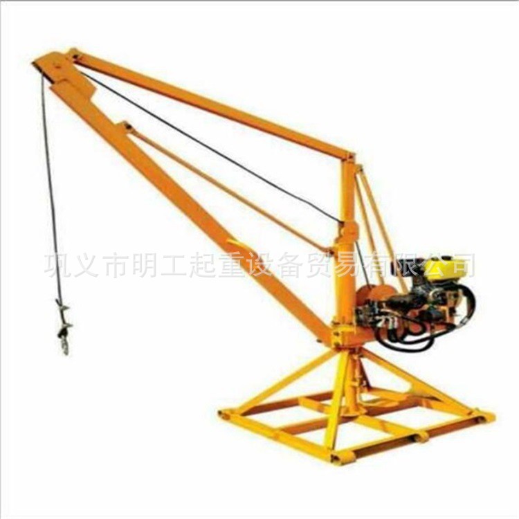 柴油动力小吊机 柴油汽油绞盘  卷扬机 小型起重设备