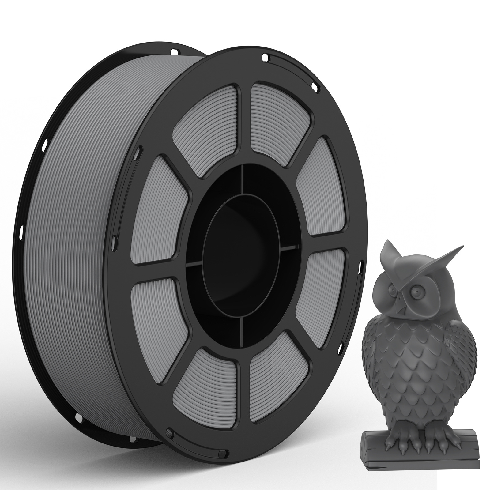 Coredi 3D Printer PETG Material consumible Impresión de alta velocidad 1,75 mm Cinta plana limpia degradable 1KG