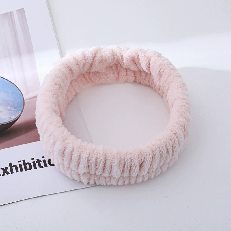 Fashionable cute headband for face washing, for import, city style