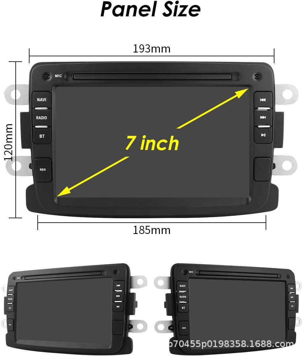 Suitable for Renolda Sialada central control large screen car Android GPS navigation all-in-one Carplay Bluetooth