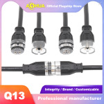 AOHUA 澳华Q13户外LED照明防水连接器推拉卡扣快速对接防水线IP65