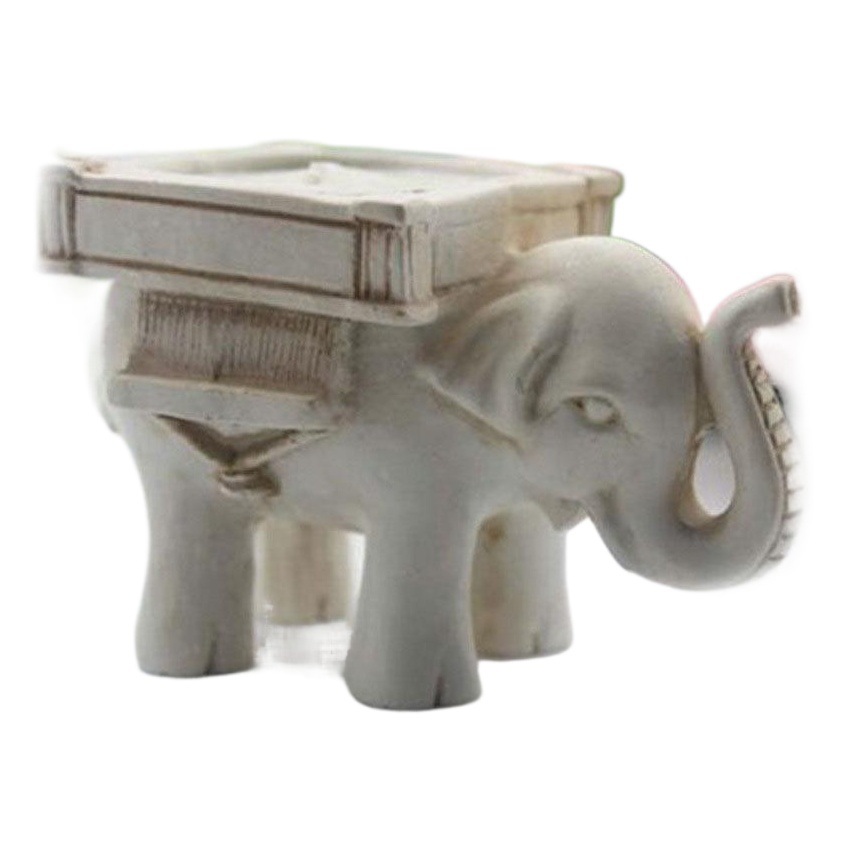 Portavelas de estilo nórdico, portavelas con forma de animales pequeños, adornos artesanales de resina, decoraciones creativas para el hogar, regalo de Año Nuevo