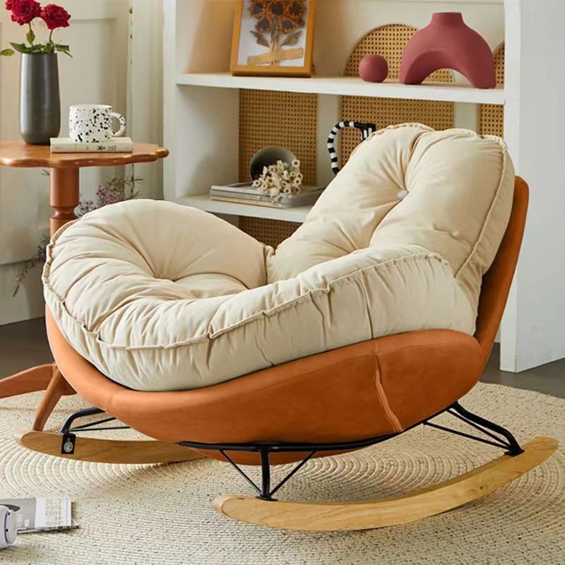 Wanteng インターネットセレブチェアペンギンリビングルームライト高級怠惰なソファシングルロッキングチェアリクライニングチェアシンプルモダンホーム陽万騰|undefined