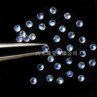 ��Ȼ�¹�ʯ����A��2mm��ʯ���澧�wͨ͸�{���Ʒdiy�Ƕ��ʯ���l