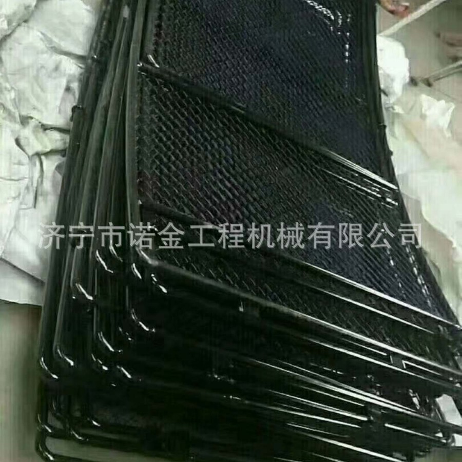 挖掘机驾驶室前后护网 上下护网加粗加固护网诺金机械