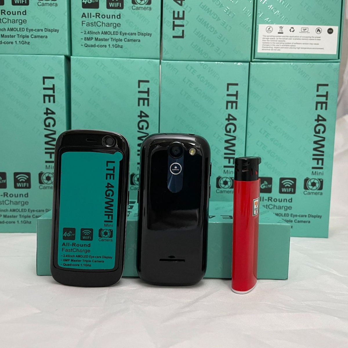 T200MINI迷你袖珍手机 跨境电商热销 小屏智能安卓4G手机现货新款