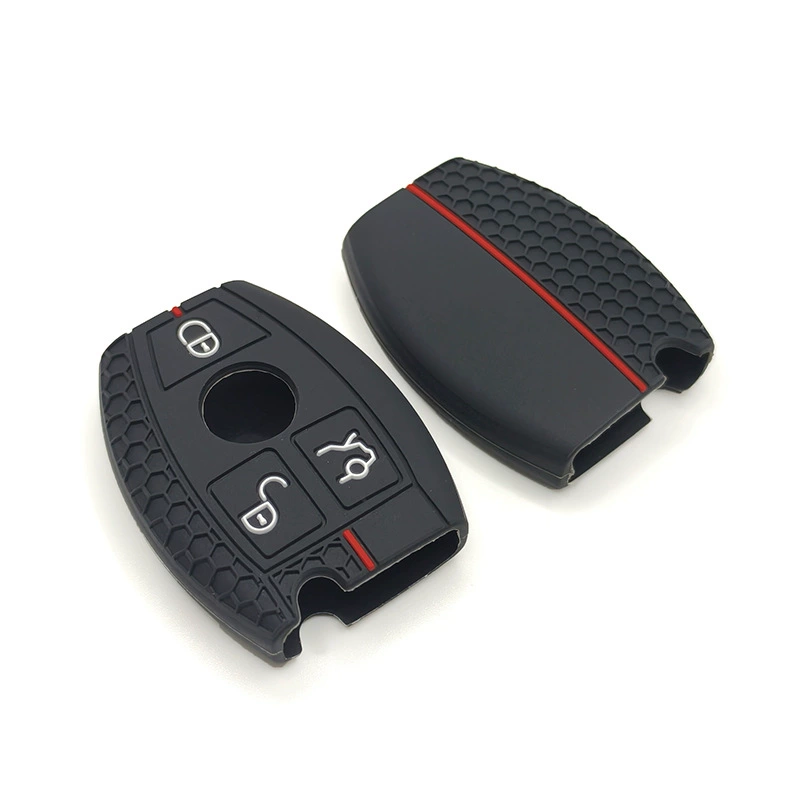 Применимый чехол для ключей Mercedes-Benz c200l/glc260 сумка cla/glA200 автомобиль Высокая силиконовая Пряжка для автомобильного ключа