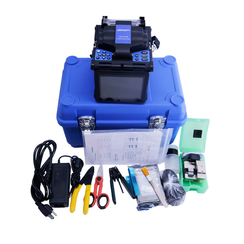 JW4108S Fiber Optic FuSion Splicer Handheld FTTH FuSion Splicer Cable Splicer Fiber Optic FuSion Splicer