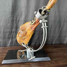 西班牙火腿架大理石不锈钢专业切片支架伊比利亚5J展示架子