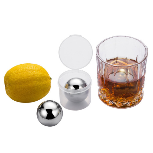 Beauty Icing Ball Stainless Steel Ice Cubes Cold Compress Frozen to Shrink Pores Massage Ball Wholesale from Source Factory